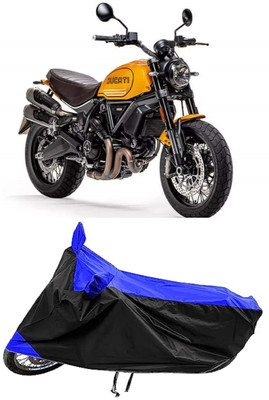GROFATIK Two Wheeler Cover for Ducati(Scrambler 1100, Orange)
