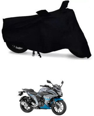 DeepShakshi AUTOMOTIVE Waterproof Two Wheeler Cover for Yamaha(Fazer 25 BS6, Black)