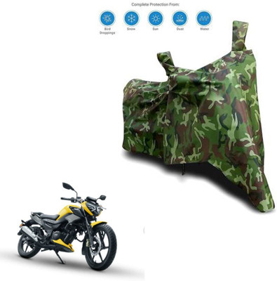 Aamaya Store Waterproof Two Wheeler Cover for TVS(Jupiter 125, Green)