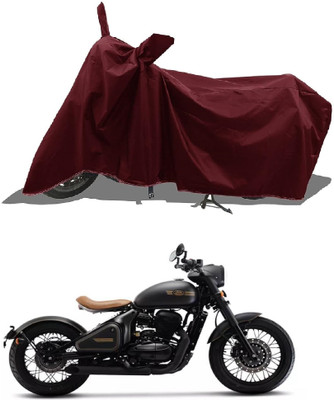 AESTRYD Two Wheeler Cover for Vespa(Notte 125 BS6, Maroon)