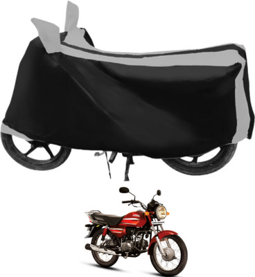 Euro Care Waterproof Two Wheeler Cover for Hero(CD Dawn, Silver)