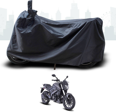 DeepShakshi AUTOMOTIVE Two Wheeler Cover for Bajaj(Dominar 250, Black)