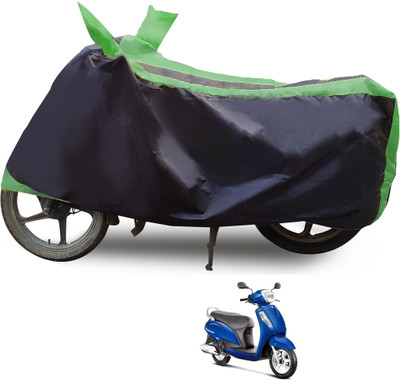 Euro Care Waterproof Two Wheeler Cover for Suzuki(Access 125, Green)