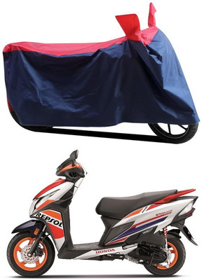 KEDIT Two Wheeler Cover for Honda(Dio, Red, Blue)