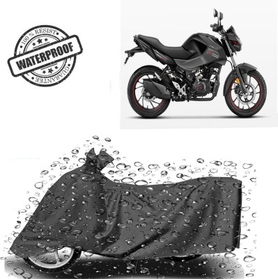 ROYAL AUTO MART Waterproof Two Wheeler Cover for Hero(Xtreme 160 R, Grey)