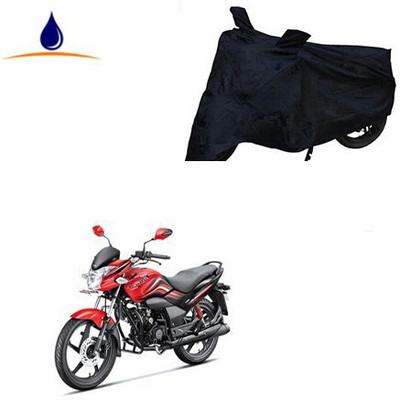 DeepShakshi AUTOMOTIVE Waterproof Two Wheeler Cover for Hero(Passion Xpro, Black)