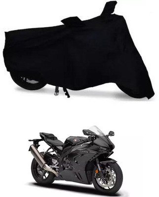 APNEK Waterproof Two Wheeler Cover for Honda(CBR1000RR Fireblade, Black)