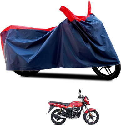 CODOKI Waterproof Two Wheeler Cover for Bajaj(Platina 110 H-Gear, Black, Red)