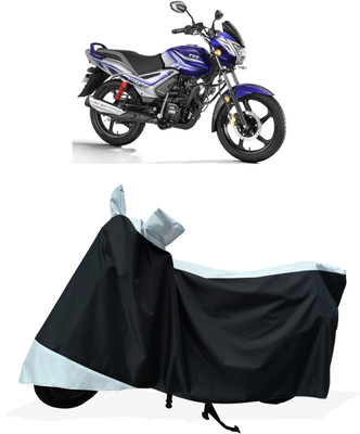 Tricway Two Wheeler Cover for TVS(Star City BS6, White)