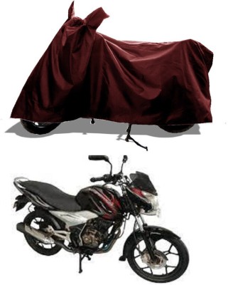 GROFATIK Two Wheeler Cover for Bajaj(Discover, Maroon)