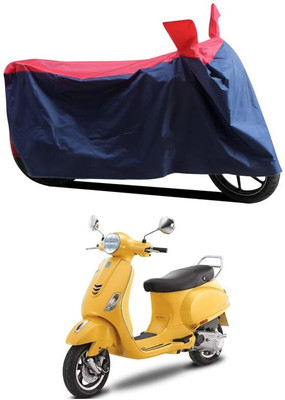AASHTIK MART Two Wheeler Cover for Piaggio(Vespa VXL 125, Red, Blue)