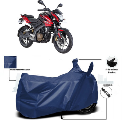 WMIZEXA Waterproof Two Wheeler Cover for Bajaj(Pulsar NS-160 BS6, Blue)