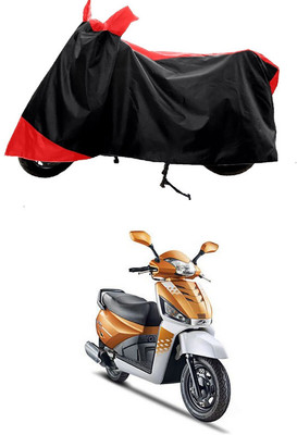 GROFATIK Two Wheeler Cover for Mahindra(Gusto Electric BS6, Red)