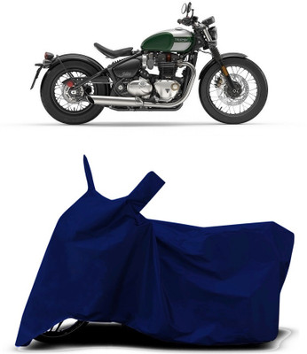 VESMEI Two Wheeler Cover for Triumph(Bonneville Bobber, Blue)