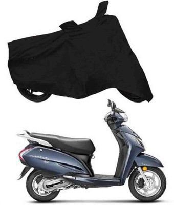 Lakshmina Enterprises Waterproof Two Wheeler Cover for Honda(Activa 5G, Black)