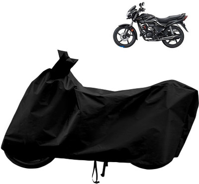 Horseyaart Waterproof Two Wheeler Cover for Hero(Passion Pro TR, Black)