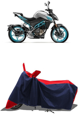 SUGASHRI Waterproof Two Wheeler Cover for CFMoto(300NK, Red, Blue)