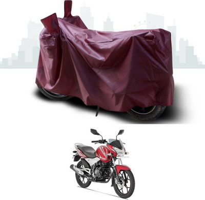 AASHTIK MART Two Wheeler Cover for Bajaj(Discover 125 DTS-i, Maroon)