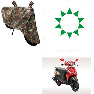 DeepShakshi AUTOMOTIVE Waterproof Two Wheeler Cover for Hero(Pleasure, Multicolor)