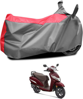 PAGORA Waterproof Two Wheeler Cover for Honda(Activa 125, Grey, Red)