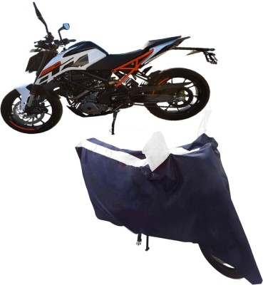 BLUERIDE Two Wheeler Cover for KTM(250 Duke, White)