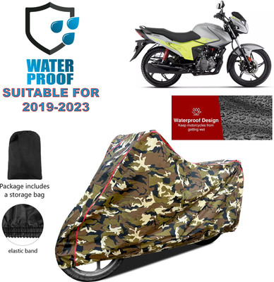 GOSHIV-car and bike accessories Waterproof Two Wheeler Cover for Hero(Glamour Blaze, Yellow)
