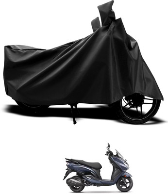 CODOKI Waterproof Two Wheeler Cover for Suzuki(Burgman Electric, Black)