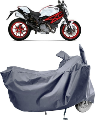 Amexride Two Wheeler Cover for Ducati(Monster 796 S2R, Grey)