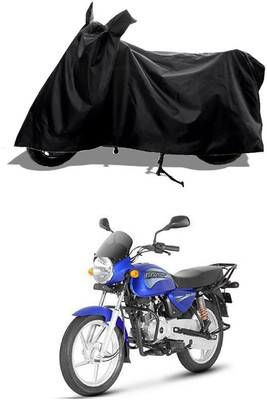 GROFATIK Two Wheeler Cover for Bajaj(Boxer BM 150, Black)