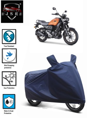 J S R Waterproof Two Wheeler Cover for Yamaha(FZ-X, Blue)