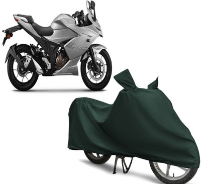 EGAL Waterproof Two Wheeler Cover for Suzuki(Gixxer SF 250, Green)