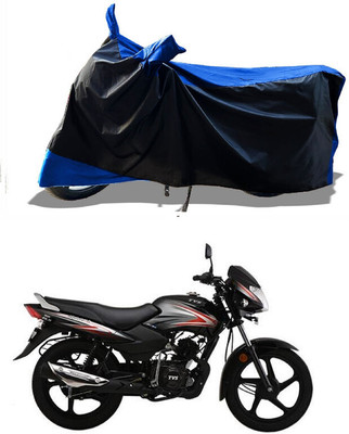DeepShakshi AUTOMOTIVE Waterproof Two Wheeler Cover for TVS(Sport ES, Blue)