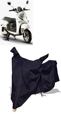 Amexride Two Wheeler Cover for Evolet(Polo, Black)