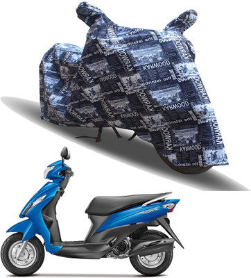 SS FOR YOUR SMART NEEDS Waterproof Two Wheeler Cover for Suzuki(Let's, Multicolor)