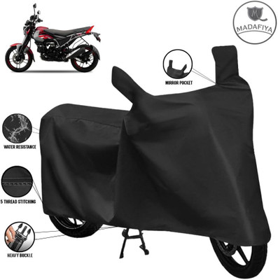 MADAFIYA Waterproof Two Wheeler Cover for Bajaj(Freedom Prima, Black)