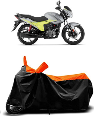 THE REAL ARV Waterproof Two Wheeler Cover for Hero(Blaze, Orange)