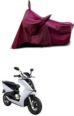 Aoriyon Waterproof Two Wheeler Cover for Ather(450, Maroon)