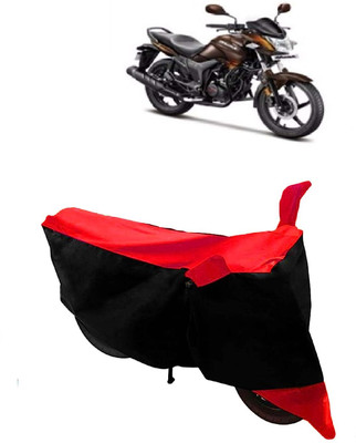 KEDIT Two Wheeler Cover for Hero(Hunk, Red)