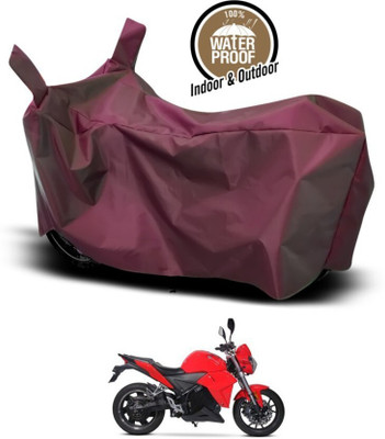 Mdstar Waterproof Two Wheeler Cover for Honda(CBR 250R, Maroon)