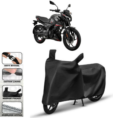 DeepShakshi AUTOMOTIVE Waterproof Two Wheeler Cover for TVS(Raider, Black)