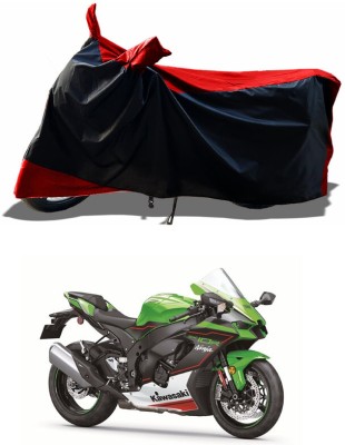 AESTRYD Two Wheeler Cover for Kawasaki(Ninja ZX 10R BS6, Red)