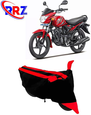 RRZ Waterproof Two Wheeler Cover for Suzuki(Hayate, Black, Red)