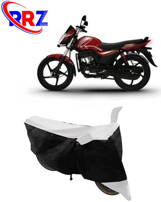 RRZ Waterproof Two Wheeler Cover for Mahindra(Mojo UT 300, Black, White)