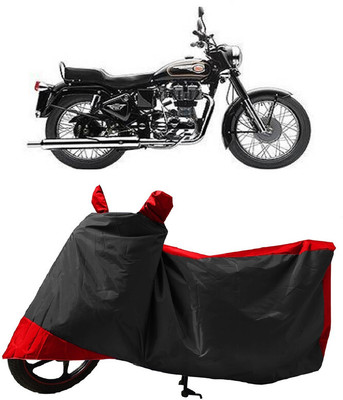 GROFATIK Two Wheeler Cover for Royal Enfield(Bullet 350, Red)