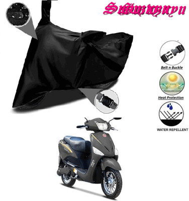 smwzxyu Waterproof Two Wheeler Cover for Hero(Black)