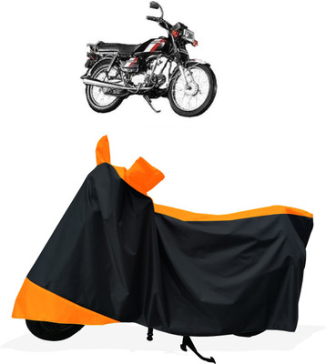 Tricway Two Wheeler Cover for Hero(CD 100 SS, Orange)