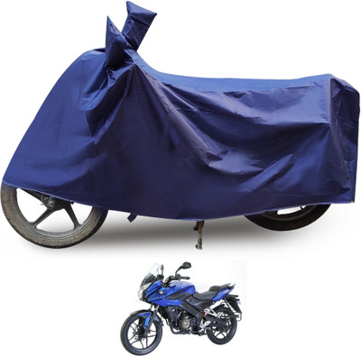 MOCKHE Two Wheeler Cover for Bajaj(Pulsar 150 DTS-i, Blue)