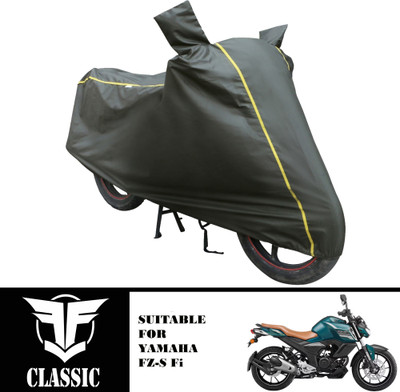 Fit Fly Waterproof Two Wheeler Cover for Yamaha(FZ-S, Green)