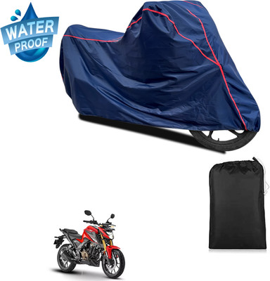 GOSHIV-car and bike accessories Waterproof Two Wheeler Cover for Honda(Blue)