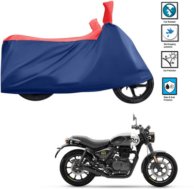 PAGORA Waterproof Two Wheeler Cover for Royal Enfield(Hunter 350, Red)